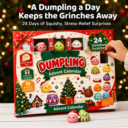 2026 Dumpling Squishy Advent Calendar